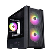 Компьютерный корпус 1STPLAYER AU6 ARGB Black (AU6-BK-2FA7-14-2FA7R-1FA7)