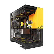 Компьютерный корпус Geometric Future Model 5 ARGB Black Yellow with fans (1AM5WKBY01100)