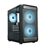 Компьютерный корпус XASTRA A303M 3ARGB-C6 TG Black (A303M-2FC14A-1FC12A-C6-D)